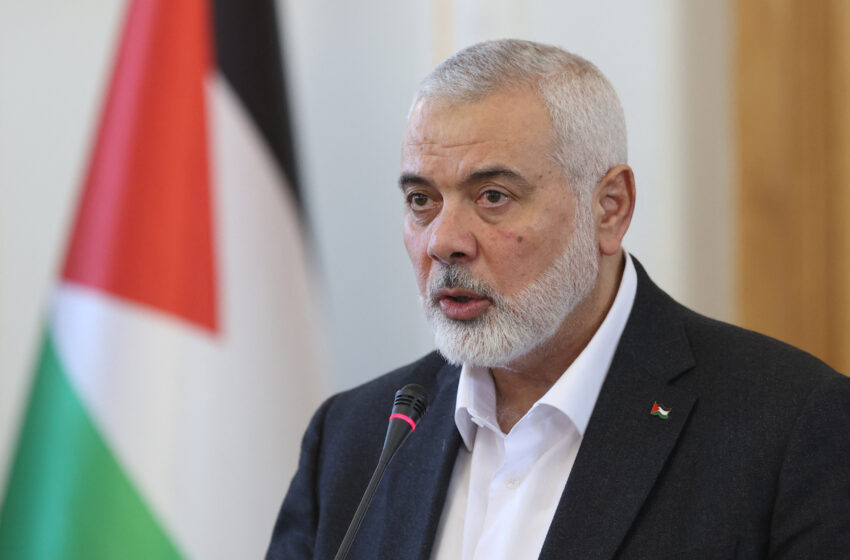 Hamas chief ismail Haniyeh,