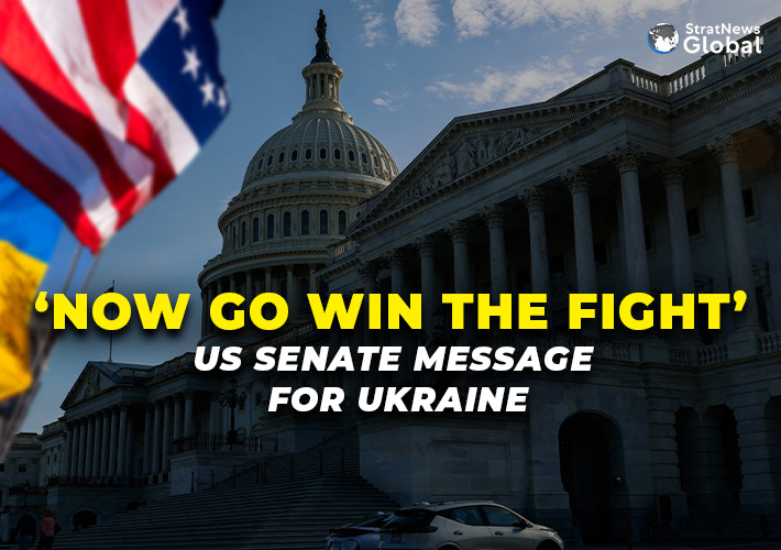  US Senate Clears $95 Billion In Aid For Ukraine, Israel, Taiwan; Zelenskyy Thanks America