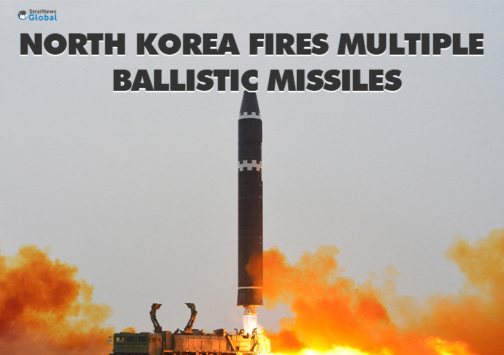  North Korea Fires Multiple Ballistic Missiles Towards Japanese Waters