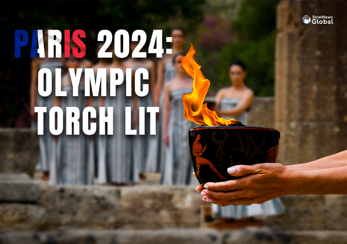 Paris Olympics Games 2024: Torch Lit In Ancient Olympia, Relay Begins