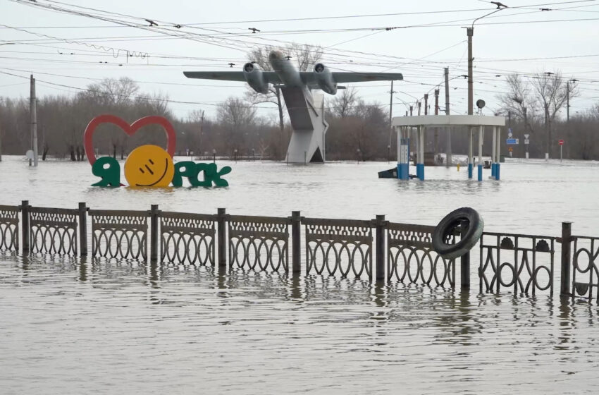 Record floods in Russia