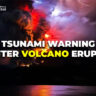 indonesia, volcano erupts, tsunami
