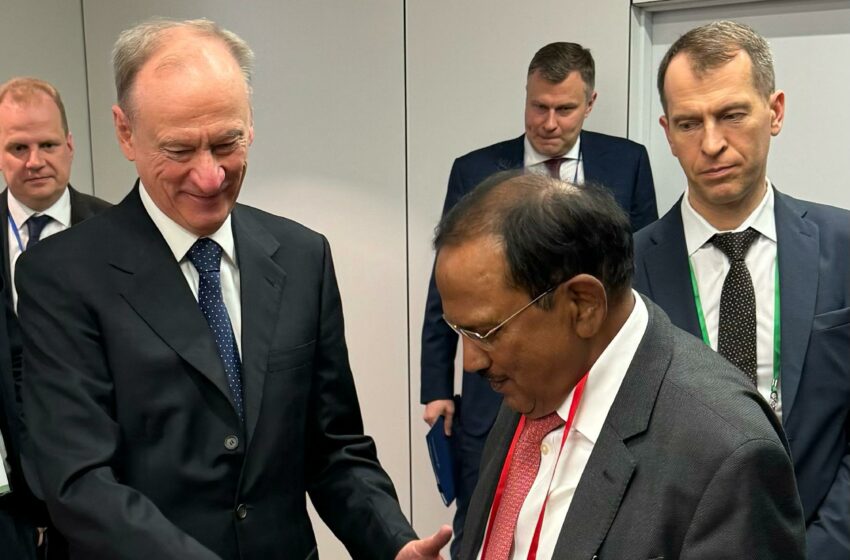  NSA Doval Meets Russian, Other Counterparts In St Petersburg: From Myanmar To Moscow