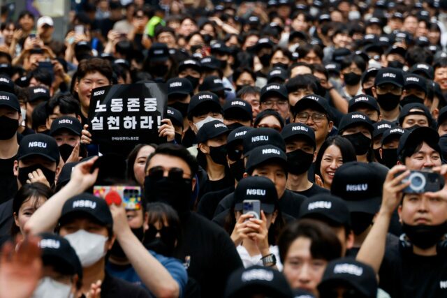 Samsung, strike, labour union, walkout