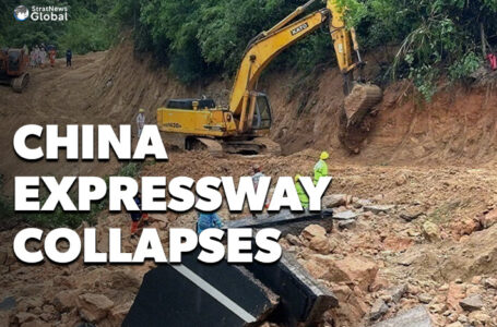 Heavy Rain Causes China Expressway To Cave In, 36 Reported Dead