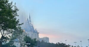 Russian Missile Attack Kills Five, Damages ‘Harry Potter Castle’ In Ukraine