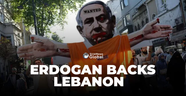 Erdogan backs Lebanon as Israel battles Hezbollah