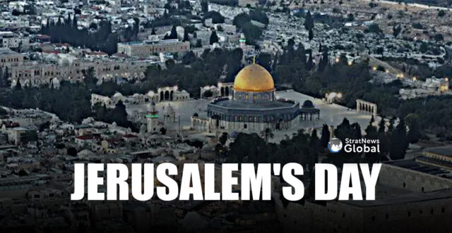 Jerusalem day celebrated by Israelis