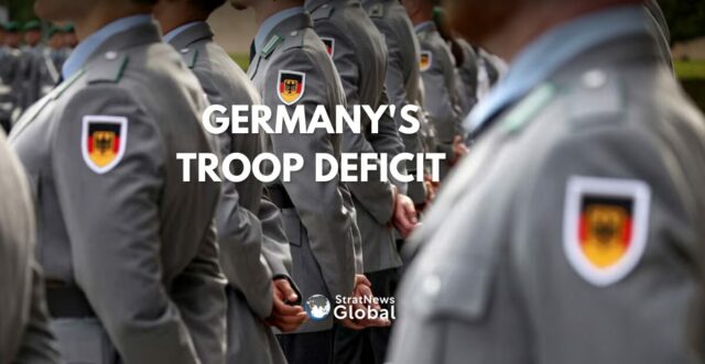 GERMANY'S TROOP DEFICIT