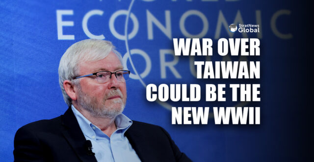Australia's Kevin Rudd, WWII, Taiwan,