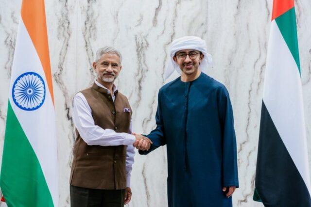 UAE, United Arab Emirates, India, external affairs minister, S Jaishankar,