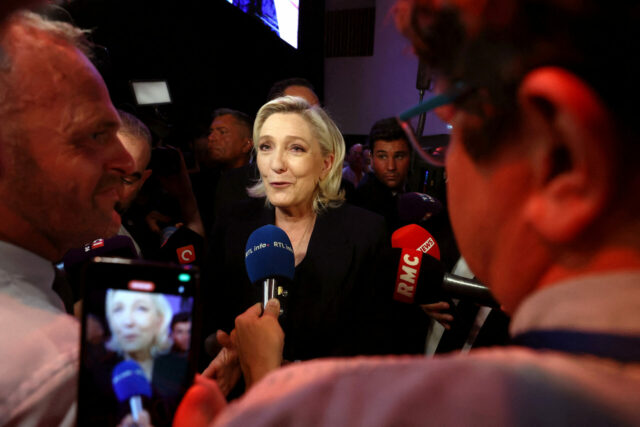 French, far-right, National Rally, parties