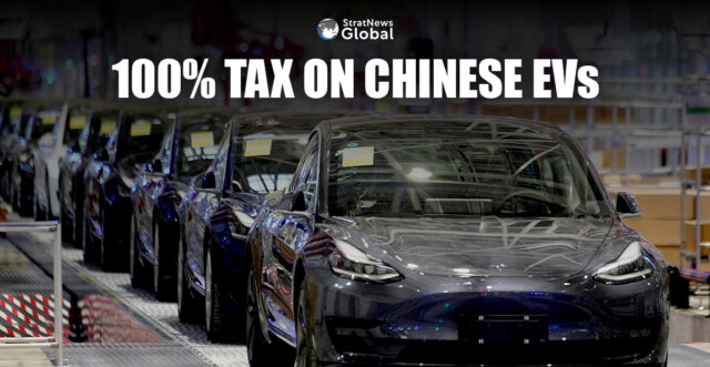 Canada 100 per cent tax on China made EVs