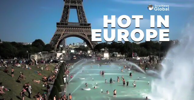 Temperatures rising: a hot day in Paris