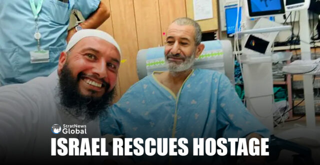 Hostage freed by Israel