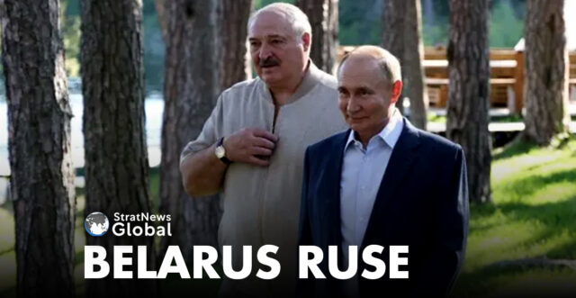 Lukashenko with Putin