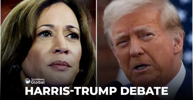 Harris and Trump