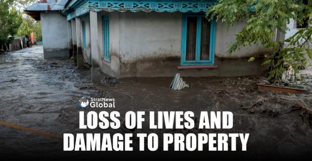 Flooding in Romania