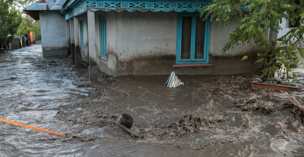 Flooding in Romania