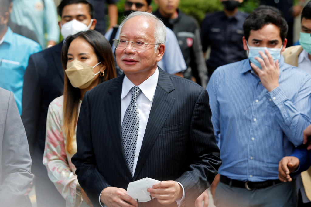 Former Malaysian Prime Minister Najib Razak