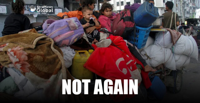 Not Again Displaced Palestinians