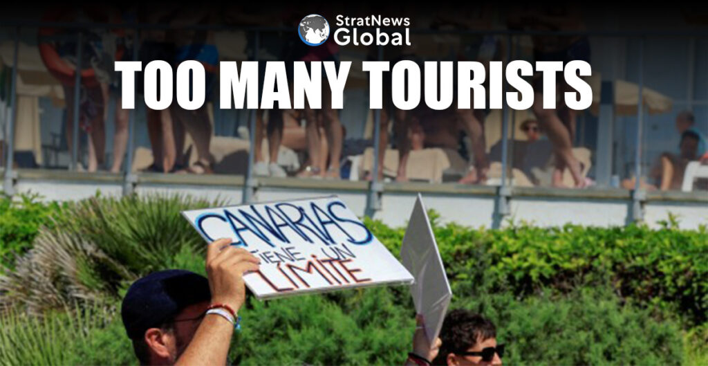 Canary Islands, spain, protests against over-tourism