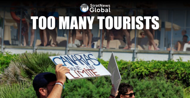 Canary Islands, spain, protests against over-tourism