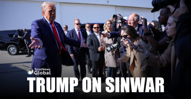 Trumop, Sinwar, Peace, U.S. Presidential election