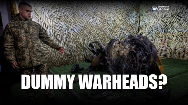 DUMMY WARHEADS Russia missile ukraine