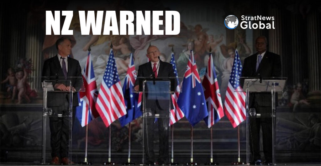 AUKUS, New Zealand, China, warning