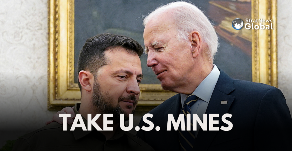 US Ukraine mines, U.S. Ukraine mines, United States Ukraine mines, Biden Ukraine mines, Biden ukraine missiles, Ukraine aid arms