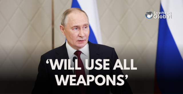 Putin nuclear threat, Ukraine nuclear escalation, Russia-Ukraine conflict nuclear weapons, Russia nuclear deterrence, Ukraine dirty bomb claim, Russia hypersonic missiles.
