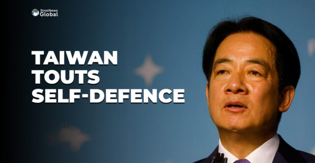 TAIWAN TOUTS SELF-DEFENCE