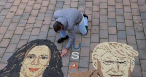 Early Results Put Trump Ahead, But Contest Still Too Close To Call