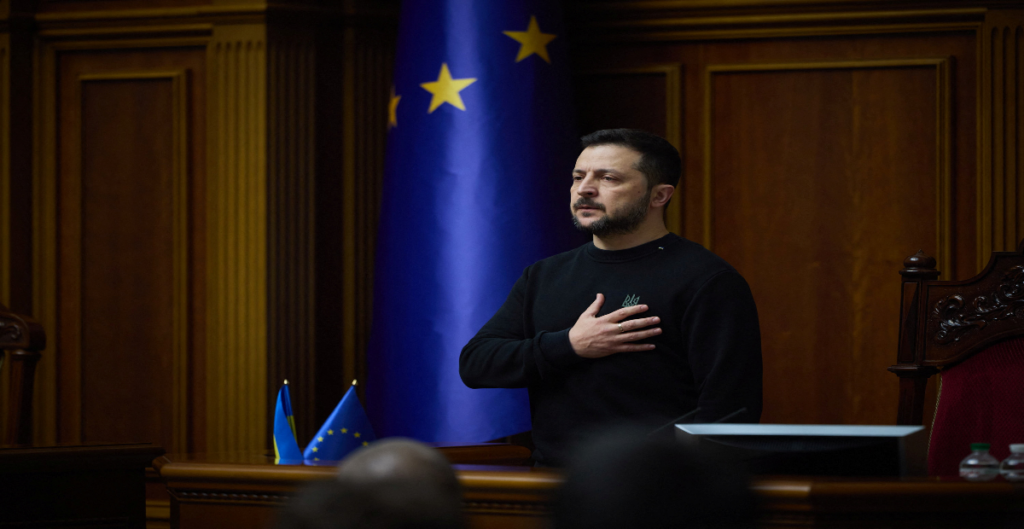 Ukraine's President Volodymyr Zelenskyy