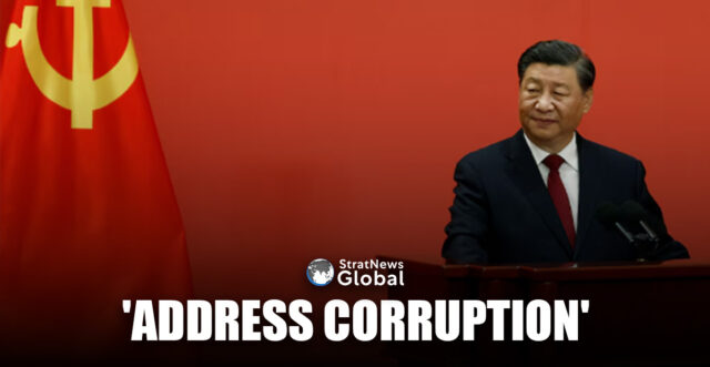Chinese President Xi Jinping meets the media following the 20th National Congress of the Communist Party of China, at the Great Hall of the People in Beijing, China October 23, 2022. REUTERS/Tingshu Wang/File Photo