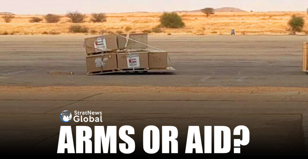 UAE, Sudan, Weapons, Aid, rebels, airlift