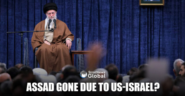 Iran's Supreme Leader Ayatollah Ali Khamenei speaks during a meeting with a group of people in Tehran, Iran, December 11, 2024. Office of the Iranian Supreme Leader/WANA (West Asia News Agency)/Handout via REUTERS