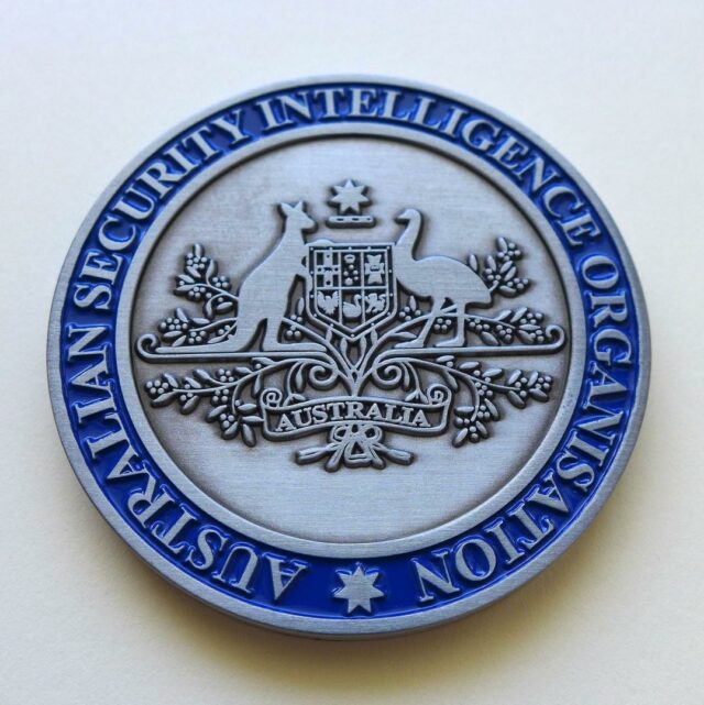 Badge of Australian Security Intelligence Organisation