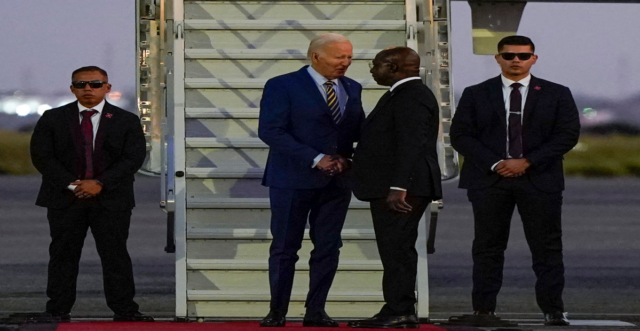 U.S. President Joe Biden in Angola