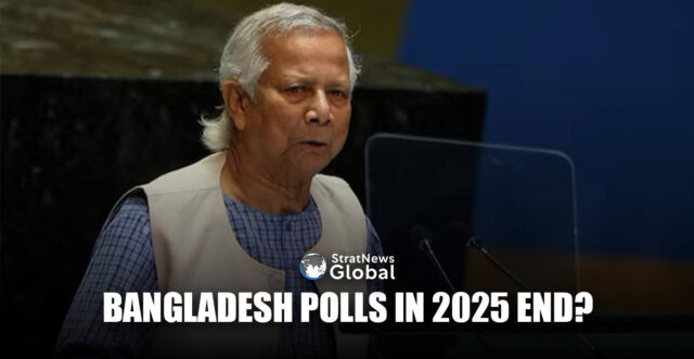 Muhammad Yunus, Chief Adviser of Bangladesh addresses the 79th United Nations General Assembly at U.N. headquarters in New York, U.S., September 27, 2024. REUTERS/Mike Segar/File Photo