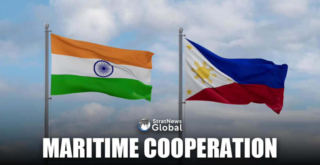 Flags of India and Philippines