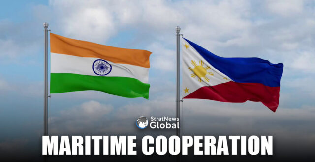Flags of India and Philippines