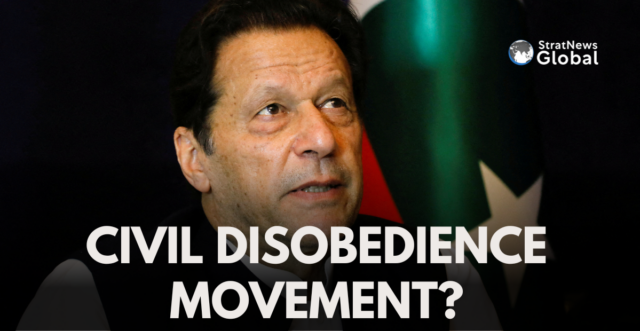 Pakistan imran khan protest