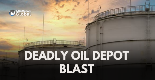Italy Eni depot blast