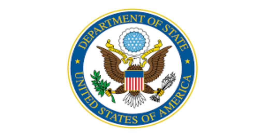 Logo of the US Department of State