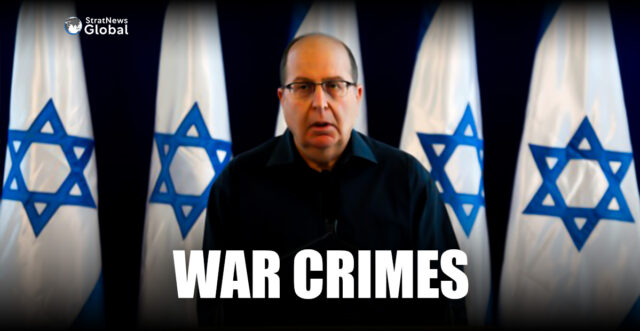 WAR CRIMES Moshe Yaalon, ex defence minister, Israel,