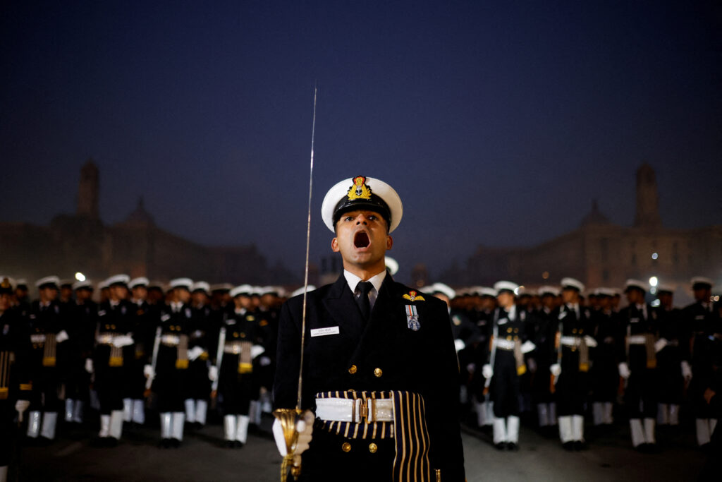 Republic Day Parade Rehearsal