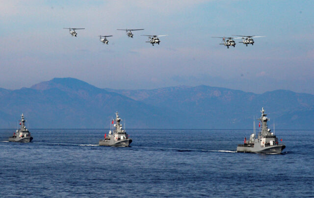 Blue Homeland-Mavi Vatan 2025 military exercise near Marmaris Mavi Vatan 2025 military exercise