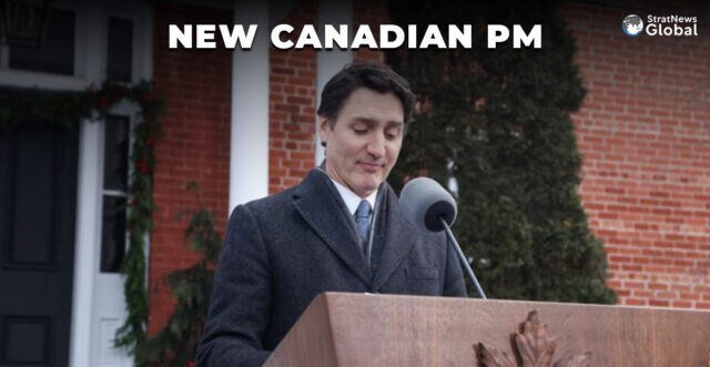 Canada's Prime Minister Justin Trudeau speaks to reporters, announcing he intends to step down as Liberal Party leader, but he will stay on in his post until a replacement has been chosen, from his Rideau Cottage residence in Ottawa, Ontario, Canada, January 6, 2025. REUTERS/Patrick Doyle/File Photo